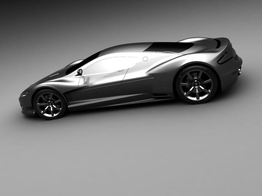 Aston Martin AMV10 Concept by Sabino Design 2008 года  (фото 12 из 14)